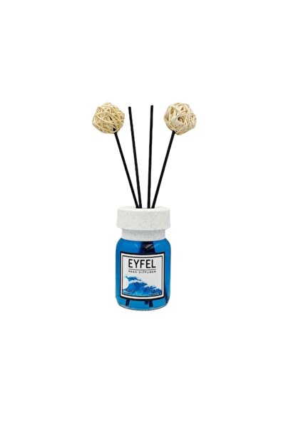 Eyfel Reed Diffuser Room Fragrance Round Glass 120 ml - Ocean Fresh Scent