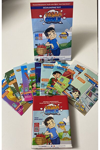 Mavitikli Yayıncılık YAŞAM OKULU 10'LU HİKAYE SETİ - FİNANSAL OKUR YAZARLIK