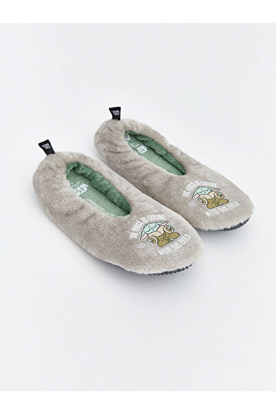 LC Waikiki Pantofi de casă pentru băieți cu imprimeu Star Wars, colecția Shin...