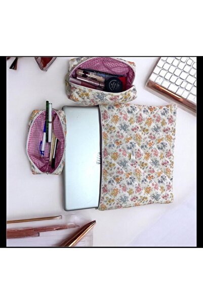 etoiles legend Yellow Floral Three-Piece Suit Bag Set