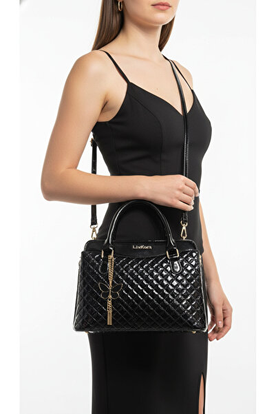 ATABEY ÇANTA حقيبة يد وكتف نسائية بحزام طويل ومقصورة داخلية