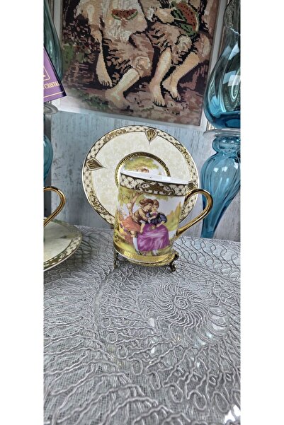 Camilla Seltmann Porcelain 24K Hand Painting Cup