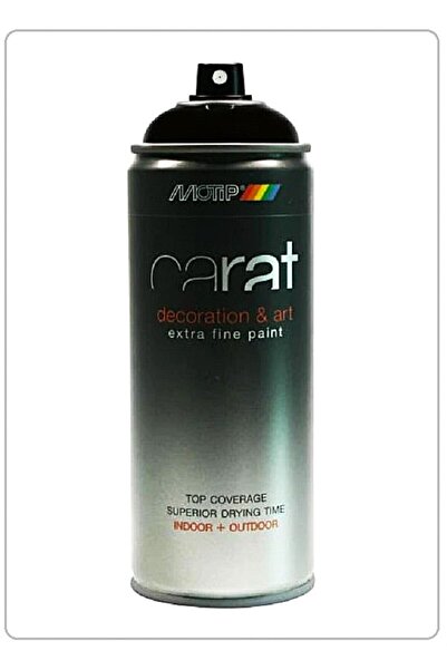 Motip CARAT SPREY BOYA (MAT SİYAH) 400 ML - RAL9005
