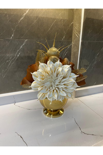 Çiçekdekor Küre model arajman 3 çiçekli