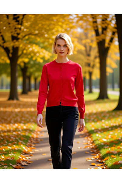 BENERLY Women's Timeless Elegance Offering Classic Buttoned Cardigan Comforta...