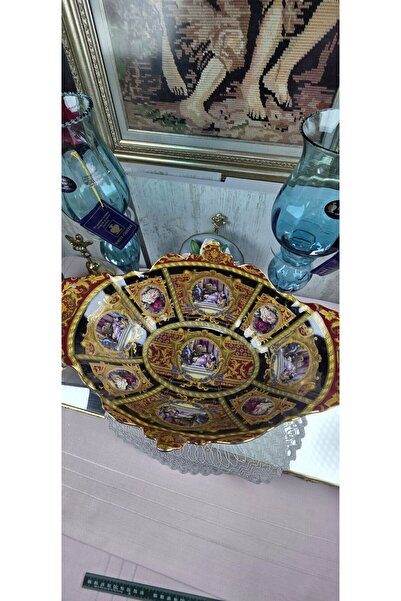 Bavaria Bavoriou Porcelain Italian Sitil Jardinyer 39X23X25 Size