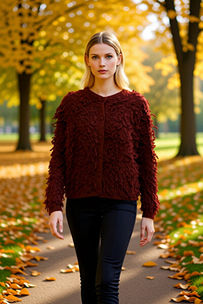 BENERLY Women's Textured Tassel Knit Cardigan Is an Indispensable Item in the...