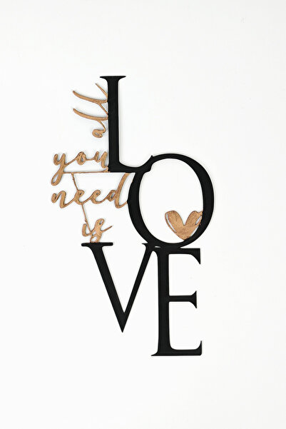 ChillOutlet Decorațiune de perete cu dragoste 28×16 cm