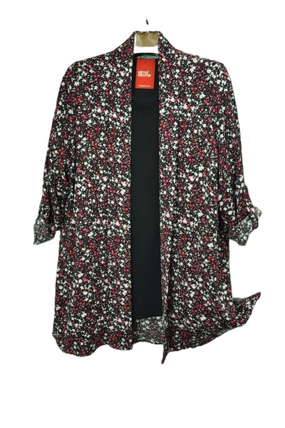 elma abone Plus Size Crinkle Textured Double Set