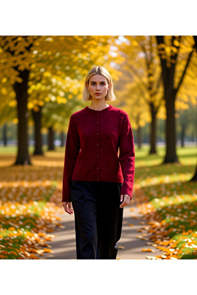 BENERLY Women's Loose Fit Soft Textured Knitwear Cardigan Button Front Closur...