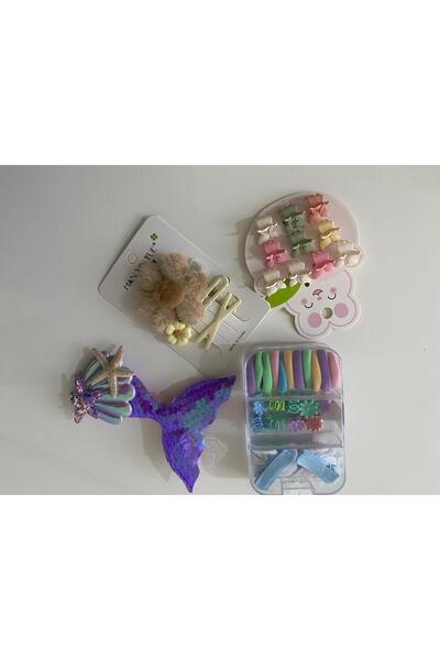 RSTM Boutique Colorful Multi-Buckle Set School Children Floral