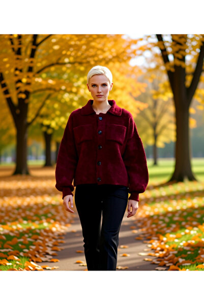 BENERLY معطف نسائي ناعم الملمس قصة فضفاضة من التريكو ذو مظهر أنيق وتصميم متين