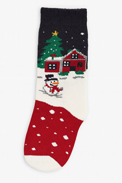 Mark yılbaşı 3lü çorap havlu kumaş