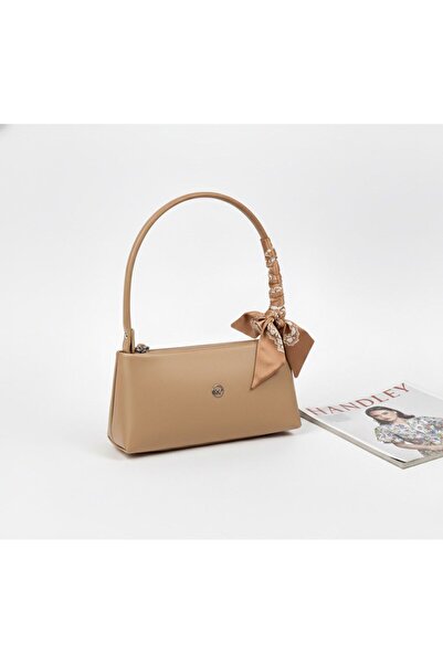 Handley Geantă baghetă de damă cu eșarfă