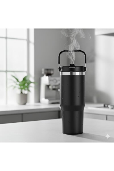Generics Large 900 ml Thermal Coffee Tumbler - Leakproof Stainless Steel Vacuum Insulated Travel Mug