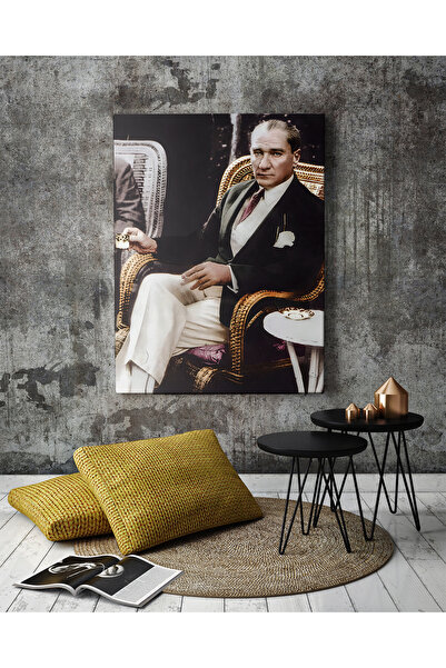 Lona Sanat ATATÜRK PORTRESİ KANVAS TABLO