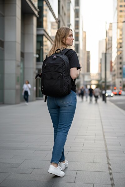 by polo clup Unisex Crinkle Waterproof Fabric Large Size Multi-Compartment School And Travel Backpack