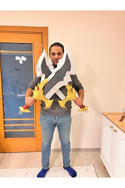 Tebifab Kaos Kılıçları - İkili - God Of War Dekor Figürü