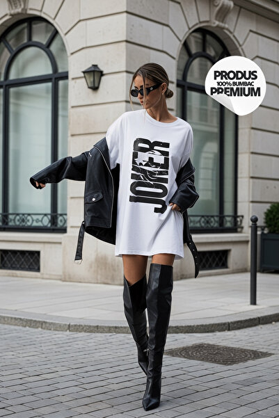 OEM Oversized Joker T-shirt, 100% cotton, for women