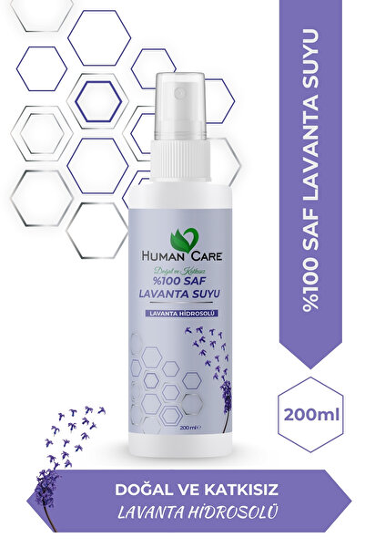 Human Care %100 Saf Lavanta Suyu - Doğal Canlandırıcı Ve Besleyici Tonik - La...