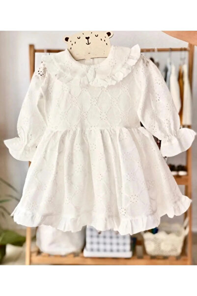 Bilge Trend Baby Collar Fisto Girl's Dress