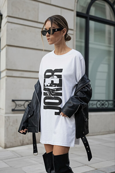 OEM Oversized Joker T-shirt, 100% cotton, for women