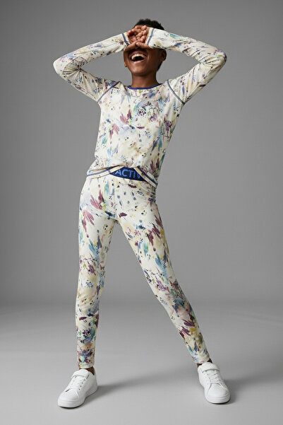 Colorinas Μπλουζάκι για κορίτσια με μακρύ μανίκι με σχέδιο Snooki Finger Snap