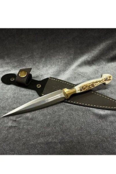 Luminoo EL YAPIMI , GEYİK BOYNUZU İLE YAPILMIŞ ORJİNAL ÇELİK , ÖZEL KILIFI HE...