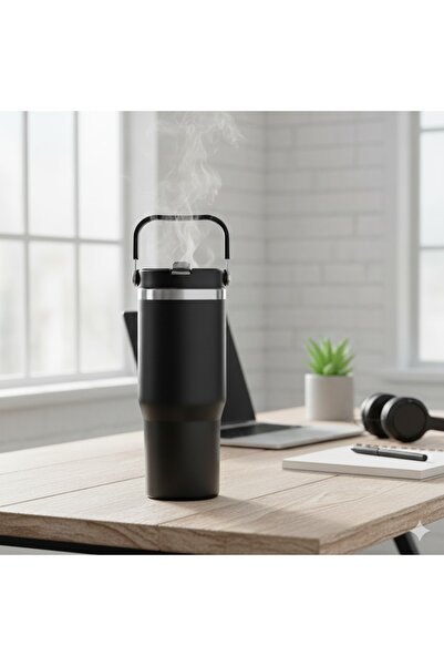 Generics Large 900 ml Thermal Coffee Tumbler - Leakproof Stainless Steel Vacuum Insulated Travel Mug