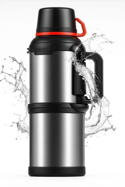 ATLT ATLANTİS 4 LİTRE OKADI PASLANMAZ ÇELİK DAĞCI TERMOSU UZUN SÜRE SICAK VE ...