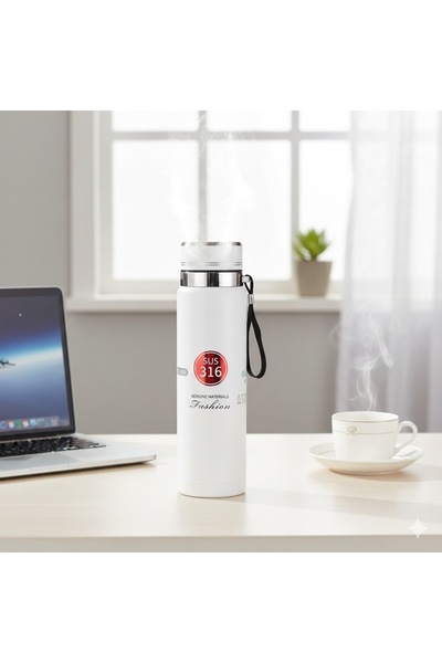 Generic 700ml Vacuum Insulated Stainless Steel Thermal Bottle - Leakproof Sports Bottle for Hot/Cold Drinks