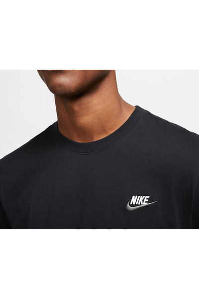 Nike Men's T-Shirt Sportswear Club Casual Men's T-Shirt 100% Cotton T-Shirt