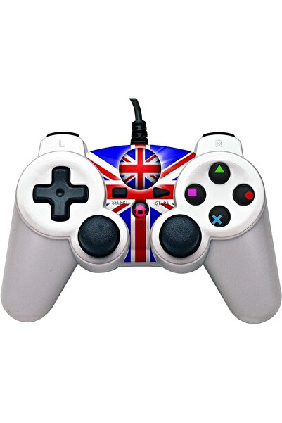 Bigben Controller cu fir Limited Ed.White - PlayStation 3 - PS3