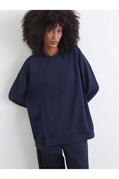 LC Waikiki Crew Neck Soft Touch Women's Sports Sweatshirt