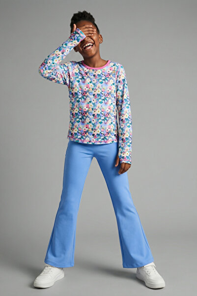 Colorinas Μπλουζάκι για κορίτσια με μακρύ μανίκι με σχέδιο Snooki Finger Snap