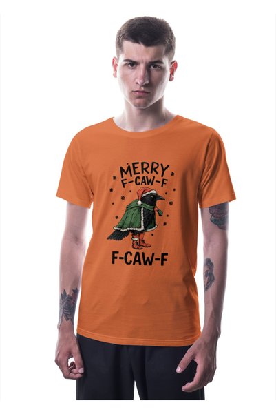 MVRDAR Tricou de Craciun unisex din 100% bumbac pentru femei si barbati
