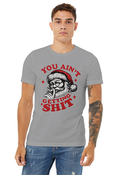 MVRDAR Tricou de Craciun unisex din 100% bumbac pentru femei si barbati