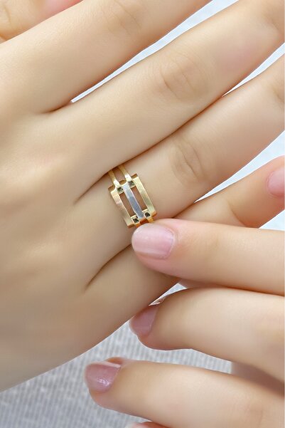 aytekgold 14 Ayar Kaburga Yüzük