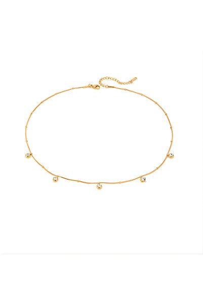 ayla jewelry Colier cu pietre zirconia AURRA