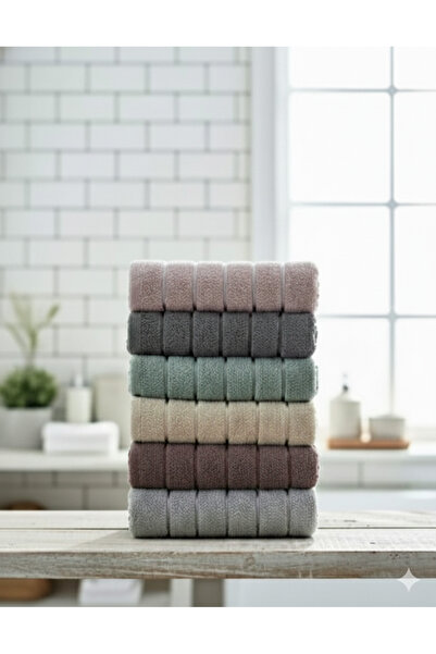 Murat Havlu %100 pamuklu 6 adet 50x90 el havlusu