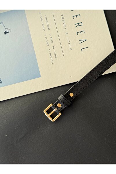 TABA BUTİK حزام نسائي بعرض 1.5 سم