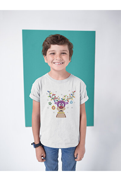 MVRDAR Tricou de Craciun pentru copii cu Grinch si personaje festive