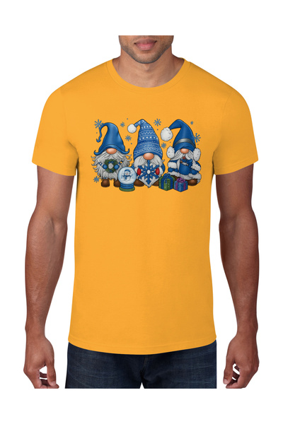 MVRDAR Tricou de Craciun unisex din 100% bumbac pentru femei si barbati