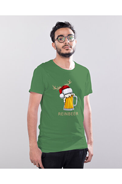 MVRDAR Tricou de Craciun unisex din 100% bumbac pentru femei si barbati