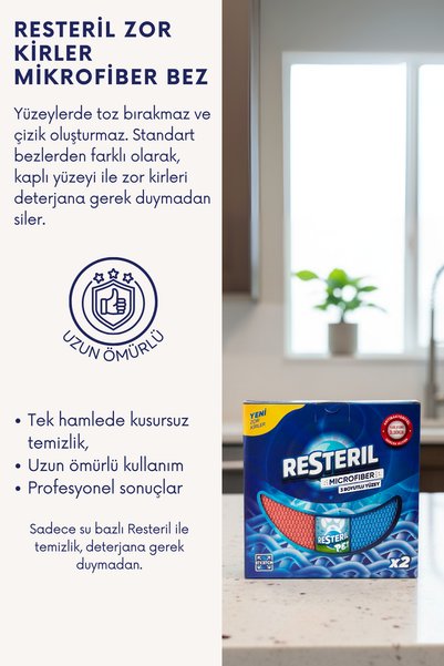 Resteril Microfiber Cloth Dog Toilet Training Cat Litter Deodorizing Disinfectant Set Cleaning Cloths