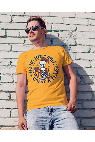 MVRDAR Tricou de Craciun unisex din 100% bumbac pentru femei si barbati