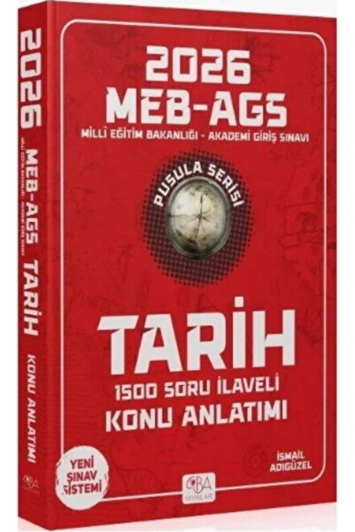 CBA Akademi CBA Yayınları 2026 MEB AGS Tarihin Pusulası Konu Anlatımı