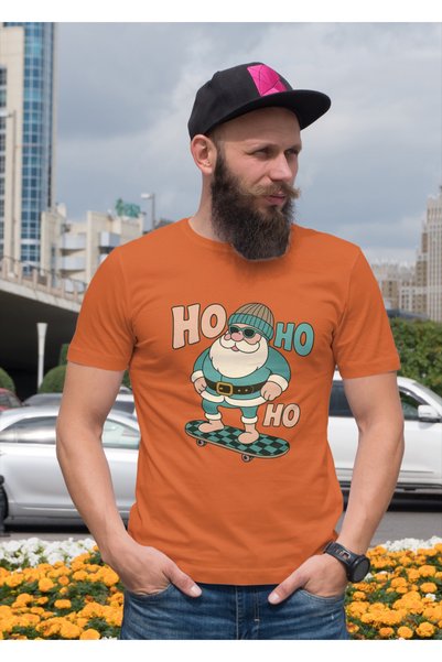 MVRDAR Tricou de Craciun unisex din 100% bumbac pentru femei si barbati