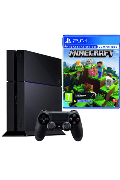 Sony Consola PlayStation 4 PS4 500GB + Controller + Minecraft - Second-Hand