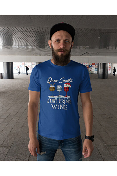 MVRDAR Tricou de Craciun unisex din 100% bumbac pentru femei si barbati